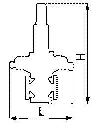 Dimensional drawing：GD-400