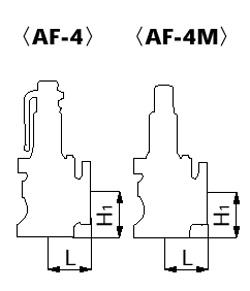 Dimensional drawing：AF-4