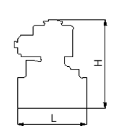 Dimensional drawing：DP-16