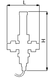 Dimensional drawing：OB-31U