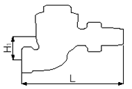 Dimensional drawing：TS-1HS