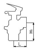 Dimensional drawing：AL-68-97
